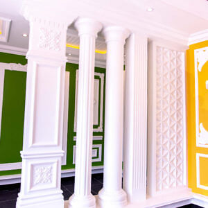 gypsum columns