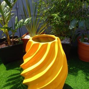Oval wavy large